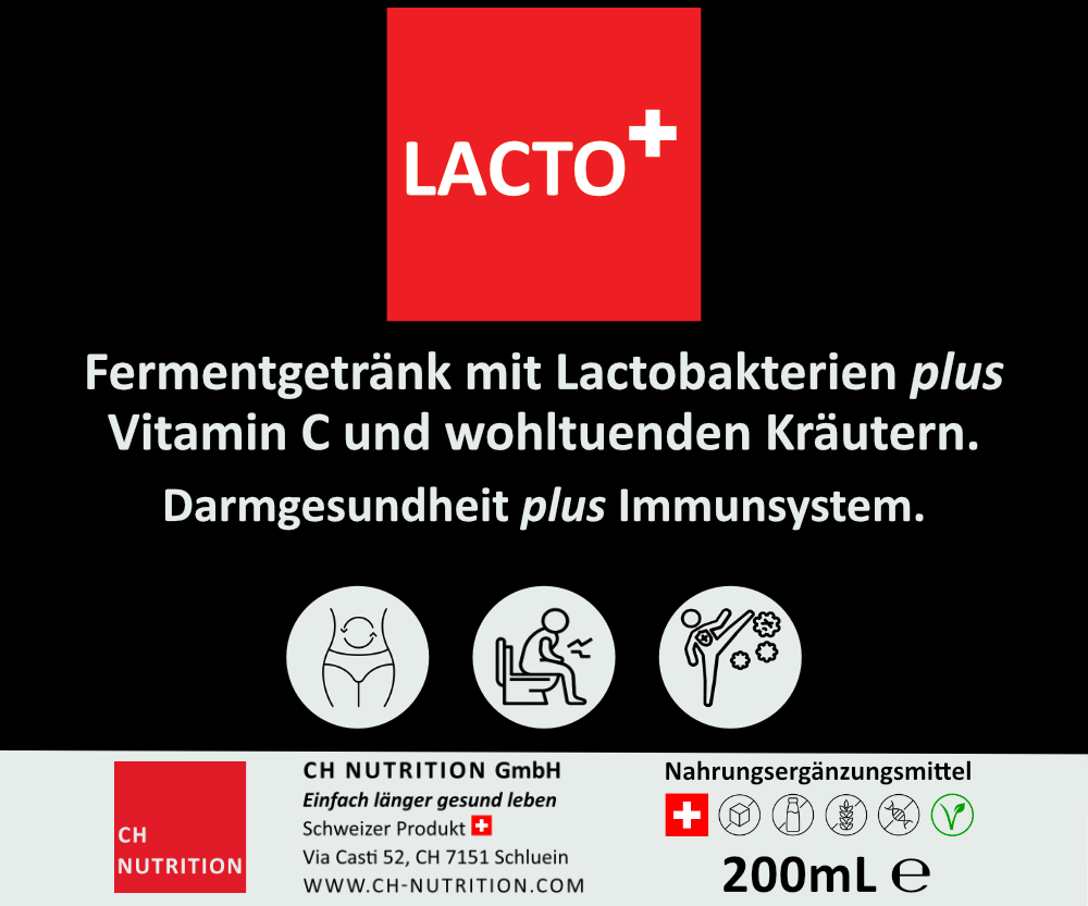 LACTO - Probiotische Milchsäurebakterien & Heilkräuter.