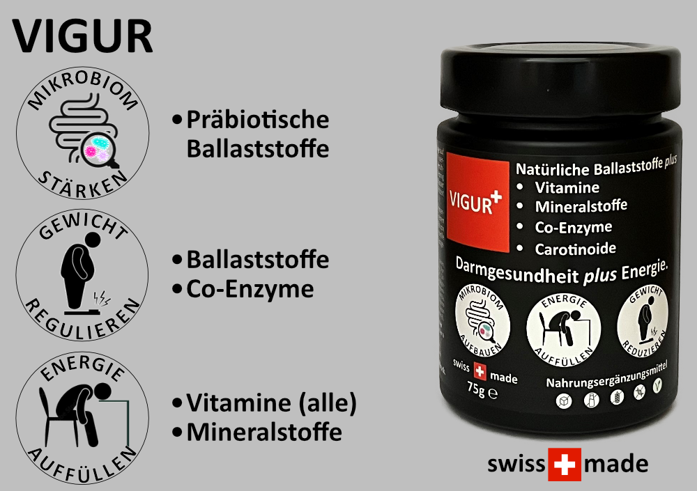 VIGUR - Präbiotische Ballaststoffe & Energielieferanten.